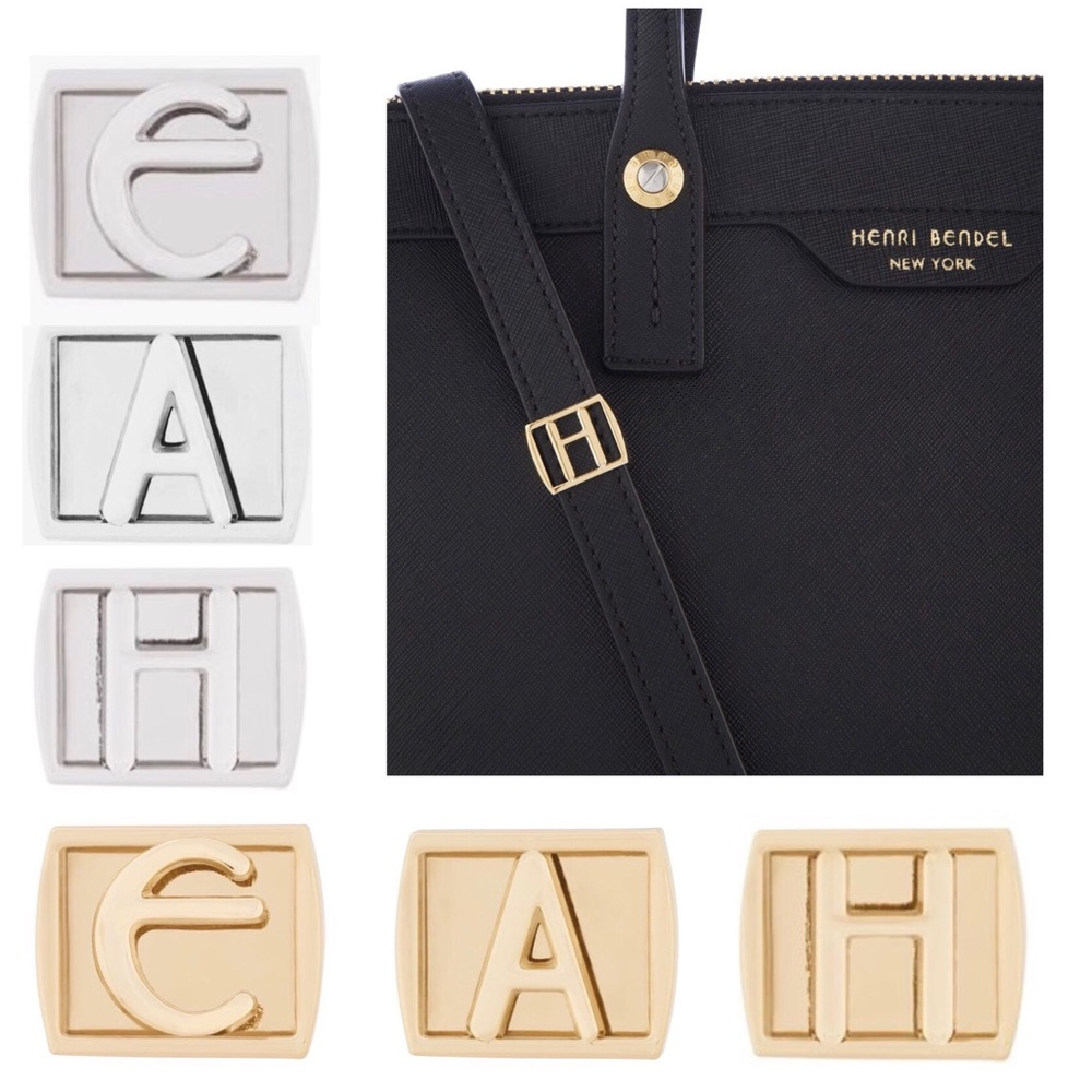 IN SEARCH OF Henri Bendel Bag Charm Initials E A H